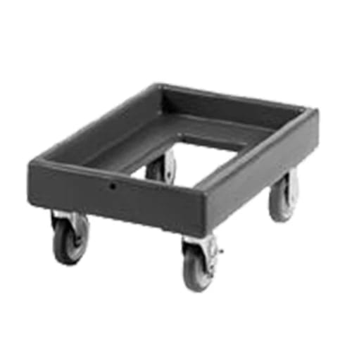 Cambro Camdolly CD160615 Open Frame Charcoal Gray Food Carrier Dolly — view 2