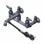 T&S B-0661-POL 8" Wall Mount Service Sink Faucet — view 3