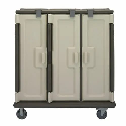 Cambro MDC1411T60194 Granite Sand Meal Delivery Cart — view 2