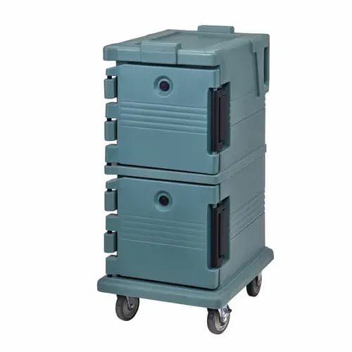 Cambro Ultra Cam Cart UPC600401 Insulated Slate Blue Front Loader Food Carrier — view 2