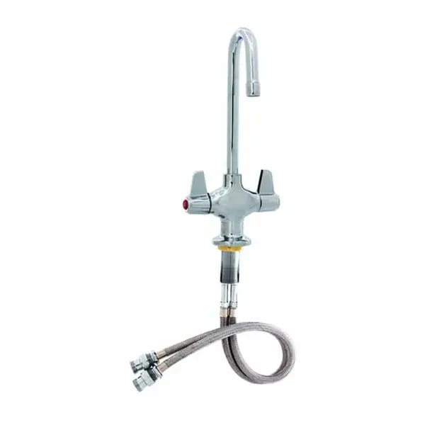 T&S 5F-2SLX03 Single Hole Deck Mount Equip Faucet — view 1