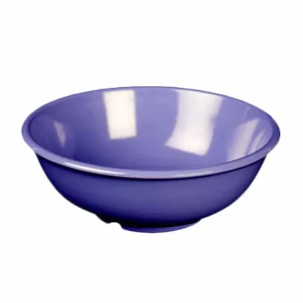 Thunder Group CR5807BU Purple 32 oz. Melamine Salad Bowl | Case of 12 — view 1