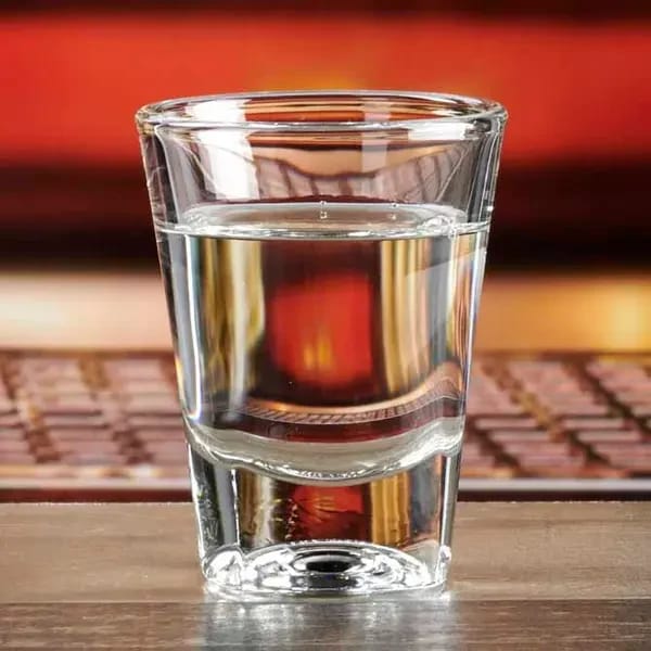 Anchor Hocking 14182 2 oz. Double Whiskey Shot Glass | Case of 24 — view 2