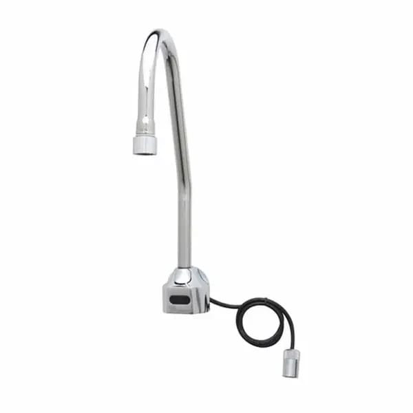 T&S EC-3101-LF22-SB Single Hole Wall Mount ChekPoint Electronic Hands Free Sensor Faucet — view 2