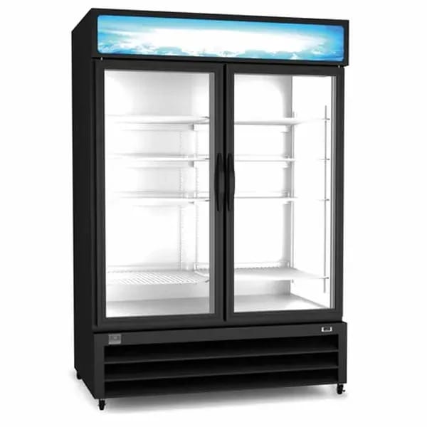 Kelvinator KCHGM48F 49 cu. ft. 2-Swinging Door Freezer Merchandiser 53-7/8"W — view 2