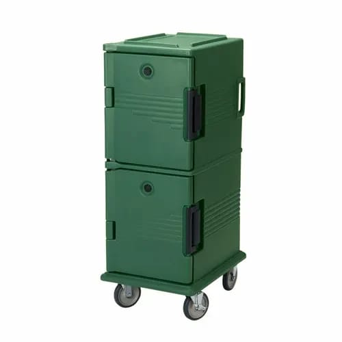 Cambro Ultra Cam Cart UPC800519 Insulated Green Front Loader Food Carrier — view 1