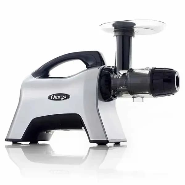 Omega NC1000HDS Premium Silver Low Speed Masticating Juicer and Nutrition System — view 2