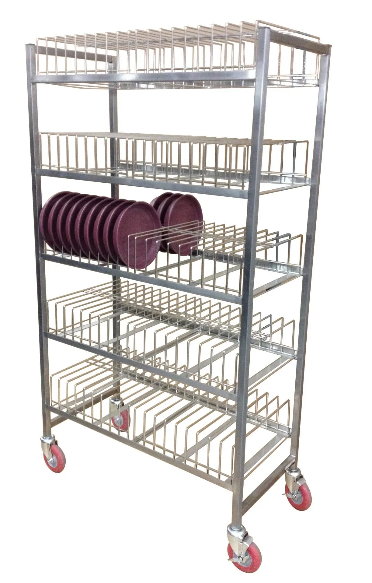 Carter-Hoffmann® BSR180 Plate + Dome Drying Rack 80/160 Domes/Underliners — view 1