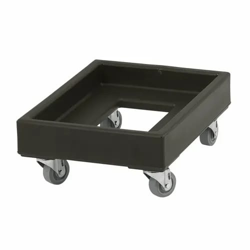 Cambro Camdolly CD1420110 Open Frame Black Food Carrier Dolly — view 2