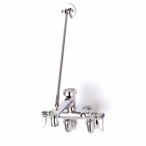 T&S B-0668-POL Wall Mount Service Sink Faucet — view 2