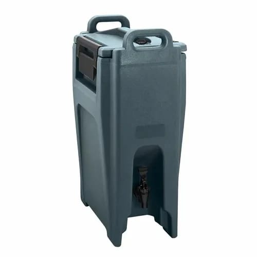 Cambro Camtainer UC500191 5-1/4 Gallon Insulated Granite Gray Beverage Dispenser — view 2