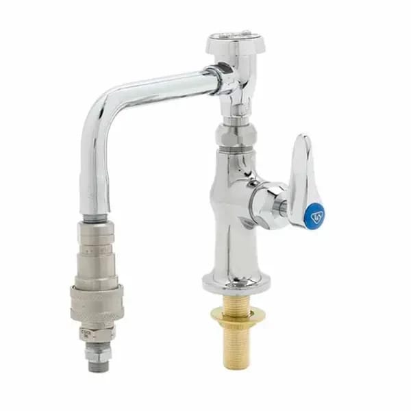 T&S B-0205-CR-VB-QD Single Hole Deck Mount Pantry Faucet — view 1