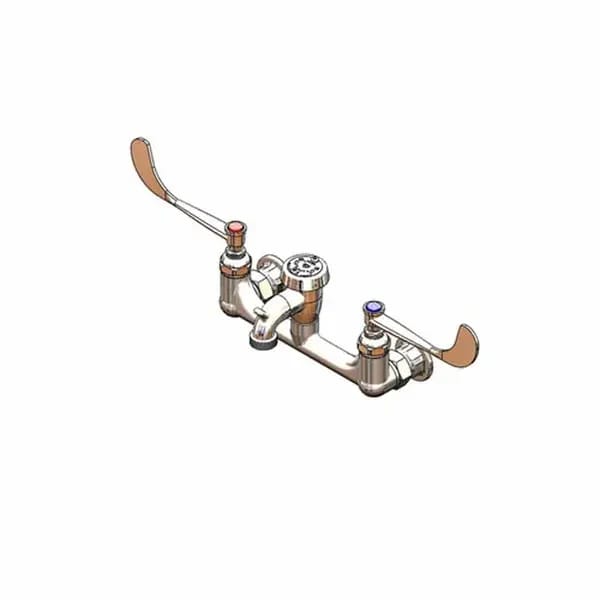 T&S B-0659 8" Wall Mount Service Sink Faucet — view 2