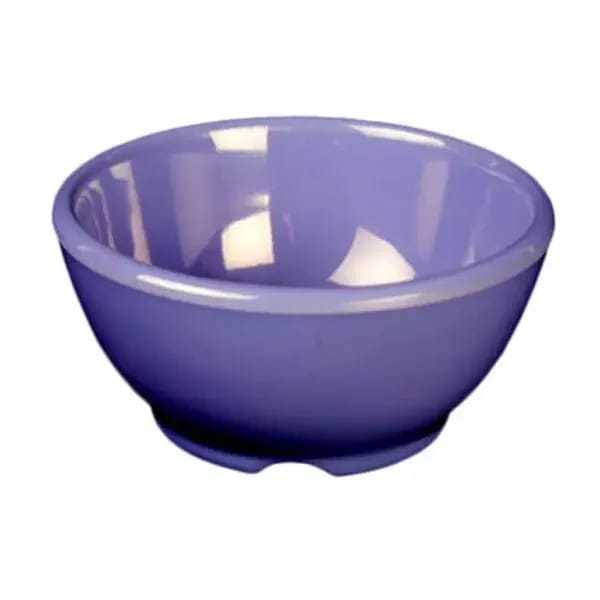 Thunder Group CR5804BU Purple 10 oz. Melamine Soup Bowl | Case of 12 — view 1