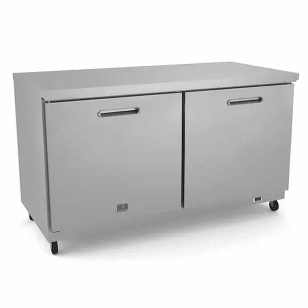 Kelvinator KCHUC60R 2-Door Undercounter Refrigerator 61-1/4"W — view 1