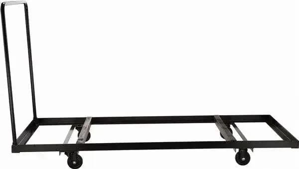 National Public Seating DY-3072 Folding Table Dolly - Horizontal Storage - Max 72"L — view 5