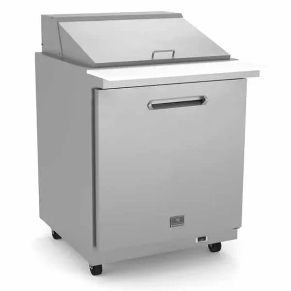 Kelvinator KCHMT29.12 12 Pan 1-Door Mega-Top Sandwich Prep Table 27-7/8"W — view 2