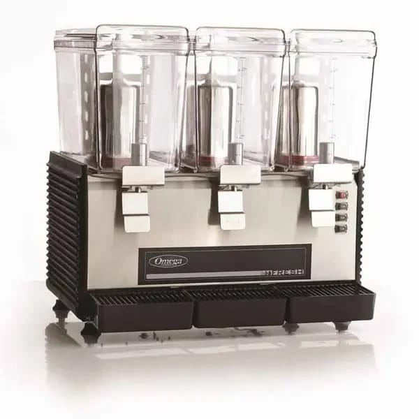 Omega OSD30 Triple 3-Gallon Bowl High Performance Drink Dispenser — view 1