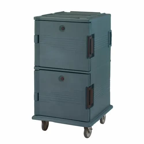 Cambro Ultra Cam Cart UPC1600SP191 Insulated Granite Gray Front Loader Food Carrier — view 1