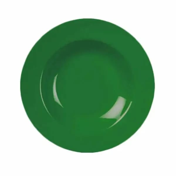 Thunder Group CR5811GR Green 16 oz. Melamine Pasta Bowl | Case of 12 — view 1