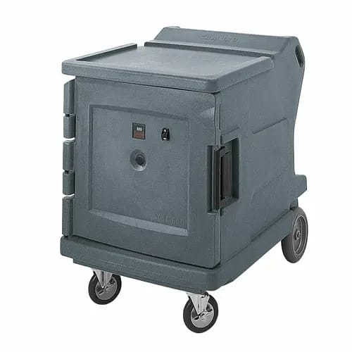 Cambro Camtherm CMBHC1826LC191 Granite Gray Hot/Cold Cart — view 2