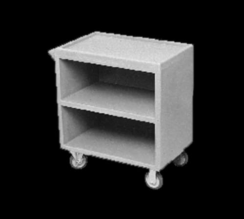 Cambro BC330191 3-Shelf 500 Lb. Capacity Granite Gray Utility Bus Cart — view 1