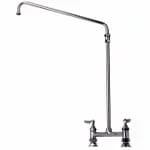 T&S B-0542 Deck Mount Elevated 12" Swing Spout Nozzle — view 6