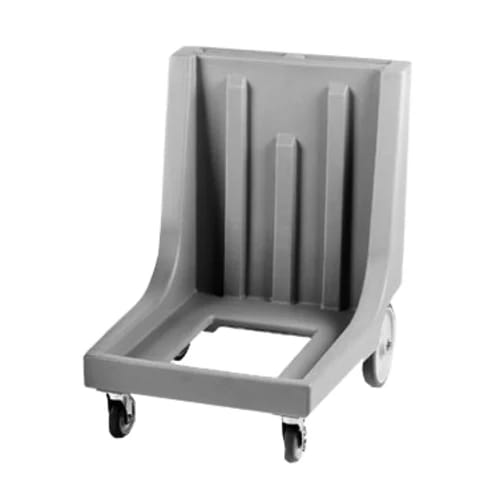 Cambro Camdolly CD100HB615 Open Frame Charcoal Gray Food Carrier Dolly With Handle — view 2