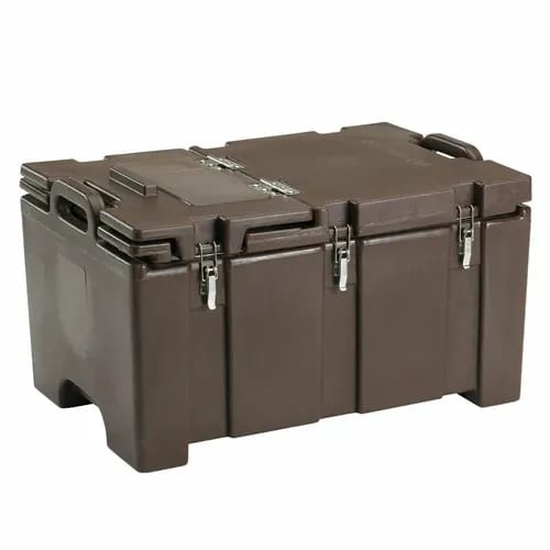 Cambro Camcarrier 100MPCHL131 Dark Brown Top Loader 8" Deep — view 2