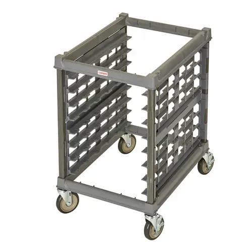 Cambro Camshelving UPR1826U8580 8-Full Size Brushed Graphite Sheet Pan Rack 23-1/4"W X 30-7/8"L X 33-1/8"H — view 2