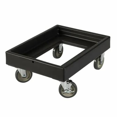 Cambro Camdolly CD300110 Open Frame Black Food Carrier Dolly — view 2