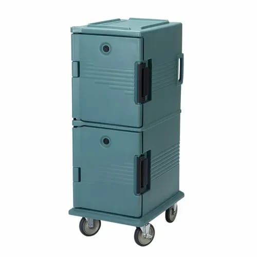 Cambro Ultra Cam Cart UPC800401 Insulated Slate Blue Front Loader Food Carrier — view 2