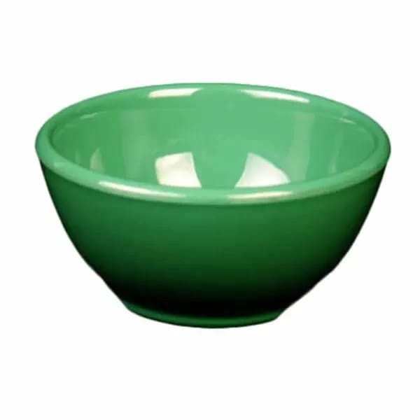 Thunder Group CR5804GR Green 10 oz. Melamine Soup Bowl | Case of 12 — view 2