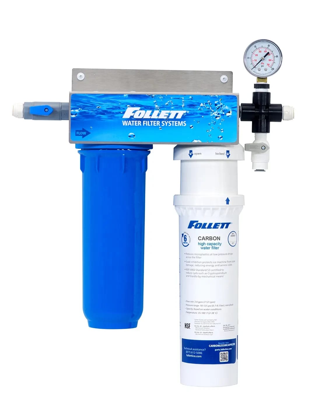 Follett CARBONHICAPSYSTEM Water Treatment Filter 17,500 Gallon Capacity — view 1
