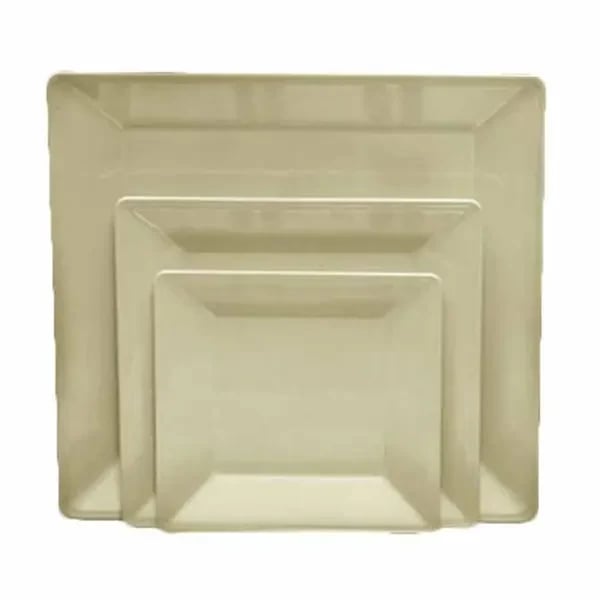 Thunder Group PS3214V Passion Pearl 13-3/4" x 13-3/4" Square Melamine Plate | Case of 6
