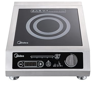 Midea- 1800 Watts Single Commercial Induction Cooker (MIC1800F)