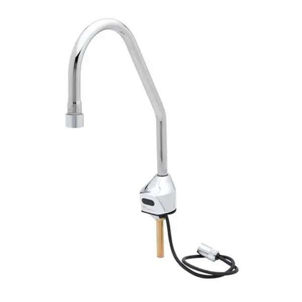 T&S EC-3100-LF22-SB Single Hole Deck Mount ChekPoint Electronic Hands Free Sensor Faucet