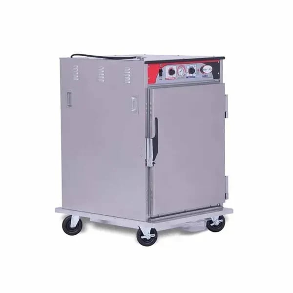 BevLes HCSS44W61 Insulated Solid Door Half Height Heated Holding Cabinet 28"W