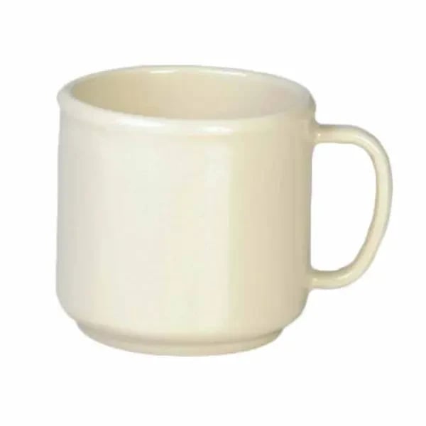 Thunder Group CR9035V Ivory 10 oz. Melamine Mug/Cup | Case of 12