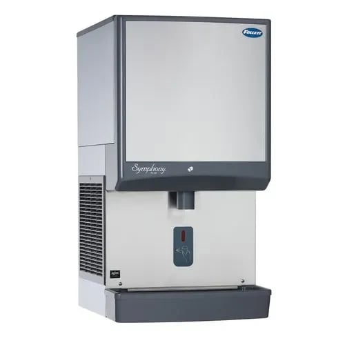 Follett Seals — Follett Symphony Plus™ 12CI414A-SI Countertop Ice-Only Dispenser 425 Pound Daily Production 12 Pound Storage SensorSAFE™ Dispense Nugget Style Ice — 115V, 1PH