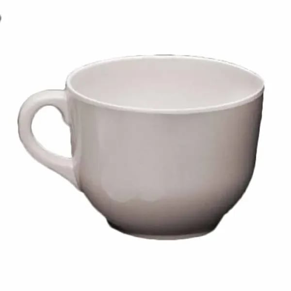 Thunder Group PS9475W Passion White 23 oz. Melamine Mug/Cup | Case of 6