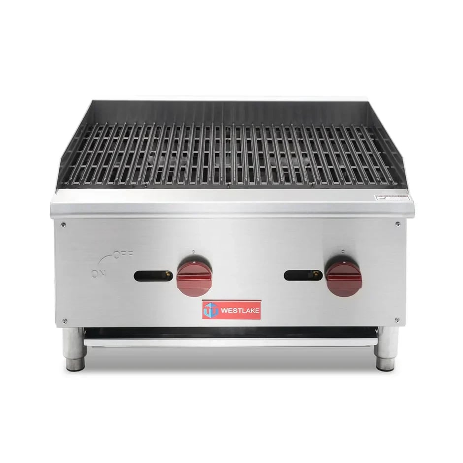 Westlake ECB-24S Gas Radiant Broiler 23.8" 60,000 Btu