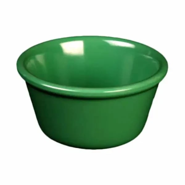 Thunder Group ML538GR1 Green 4 oz. Melamine Ramekin | Case of 12