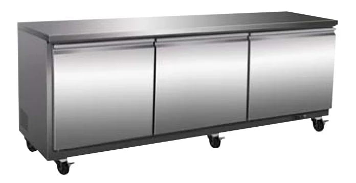 Serv-Ware UCF-72-HC-T Under-Counter Freezer 71.5", 18 cu.ft.