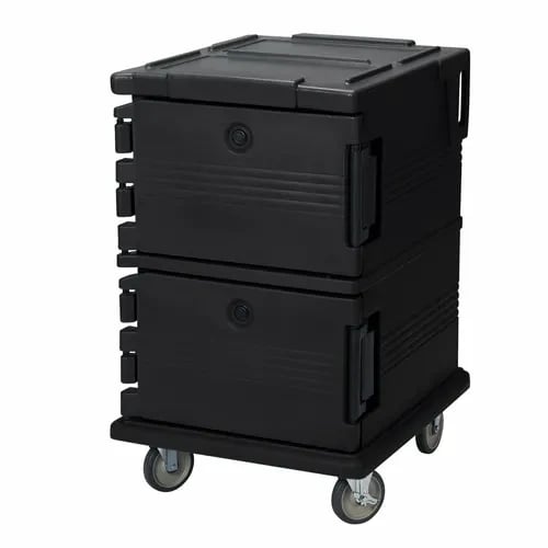 Cambro Ultra Cam Cart UPC1200110 Insulated Black Front Loader Food Carrier