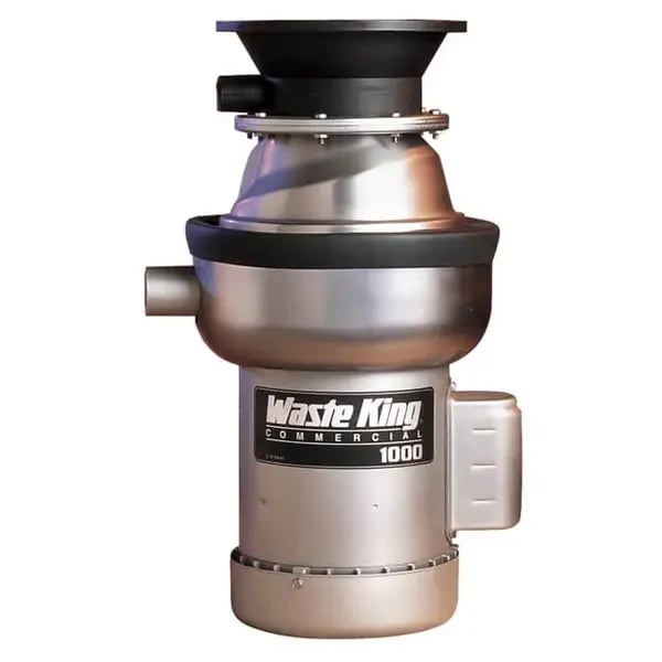 Waste King 1000-1 120/240V 1 Phase 1 HP Commercial Garbage Disposal