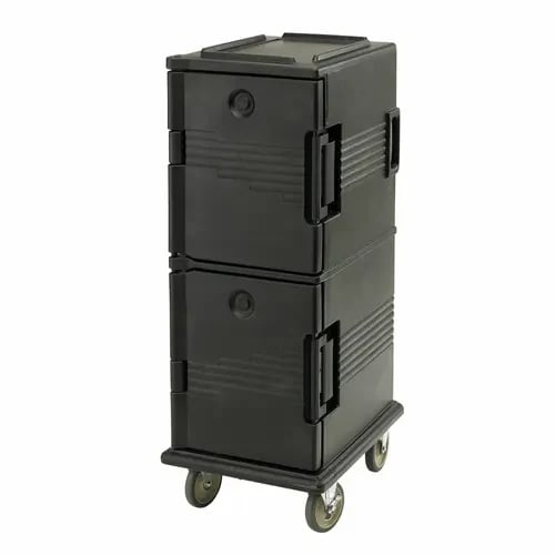 Cambro Ultra Cam Cart UPC800110 Insulated Black Front Loader Food Carrier