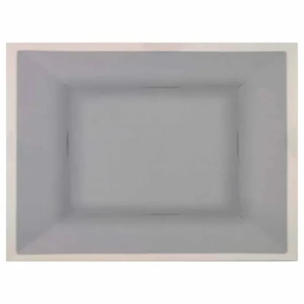 Thunder Group SD3324H Graham 24" x 18" Rectangular Melamine Platter | Case of 2