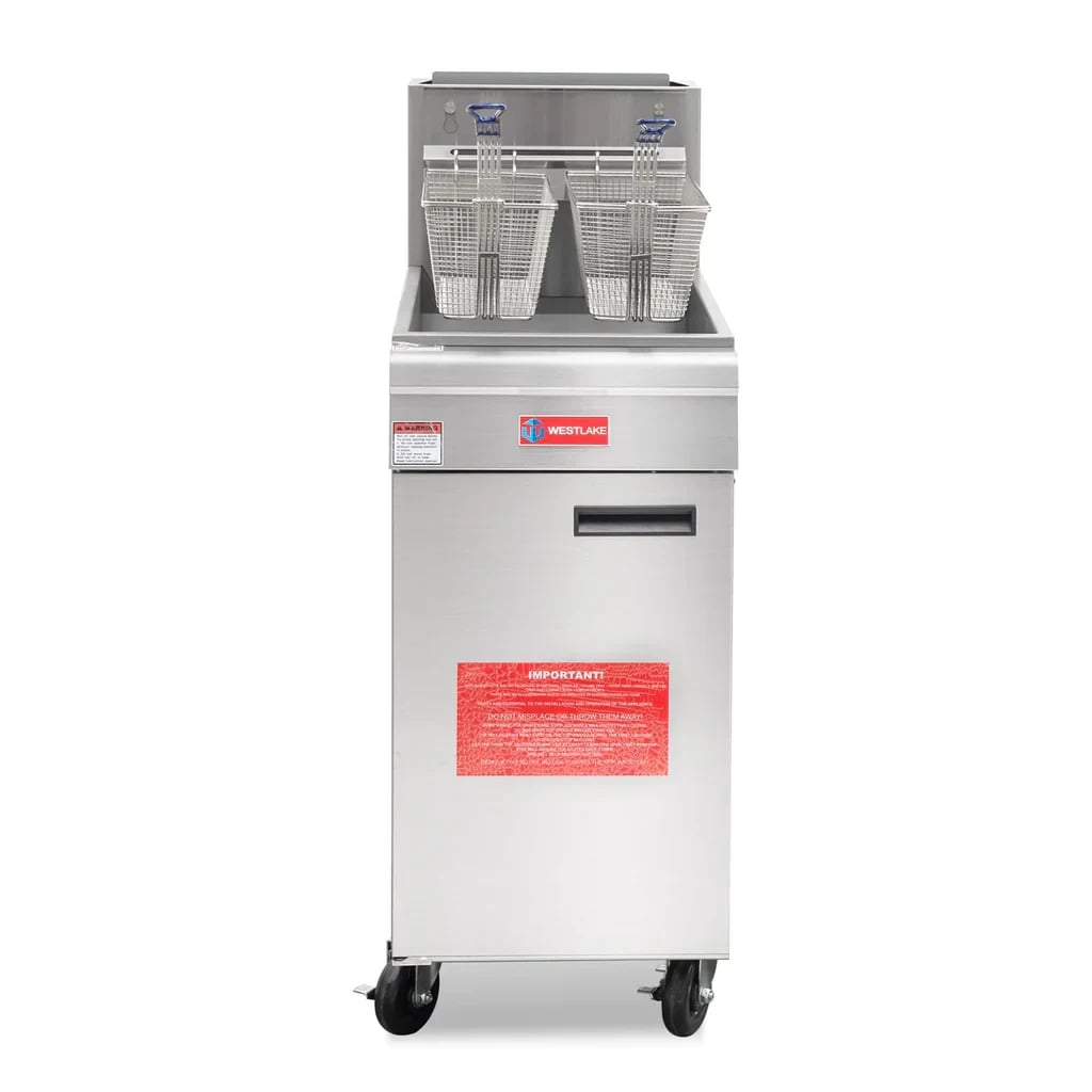 Westlake GF120 Deep Fryer 15.5" 120,000 Btu 50 lb Oil Capacity