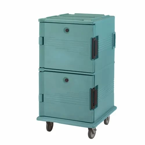 Cambro Ultra Cam Cart UPC1600SP401 Insulated Slate Blue Front Loader Food Carrier